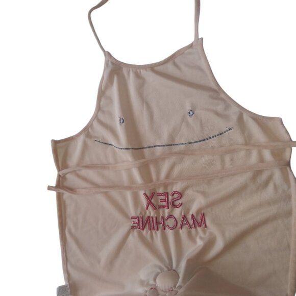 Sex Machine Men's Apron Naughty Novelty Penis Apron Gag Gift - Picture 6 of 11